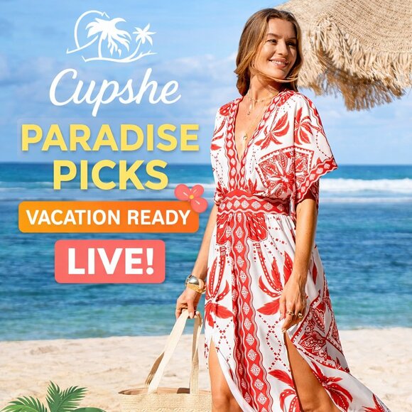 Cupshe Other - Cupshe Paradise Picks: Vacation Ready Live